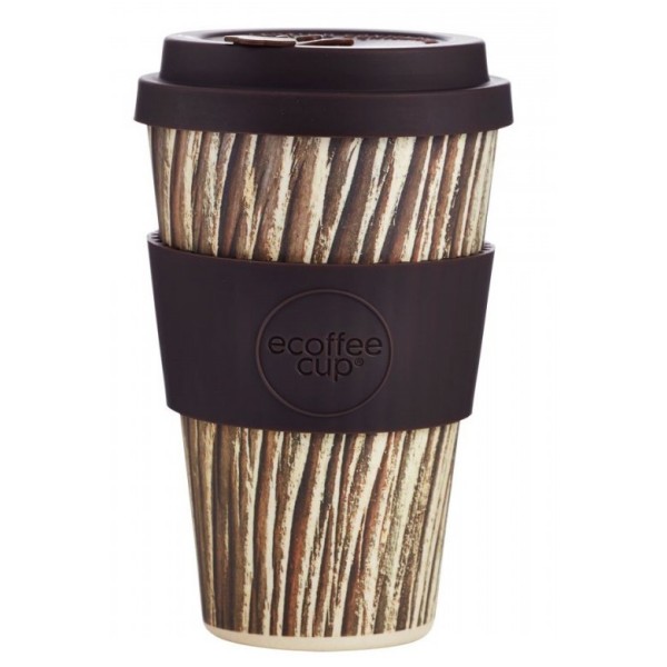 Ecoffee lonček za večkratno uporabo WOOD 400ml