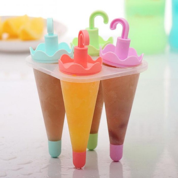 Plastični model za 4 sladolede DEŽNIK