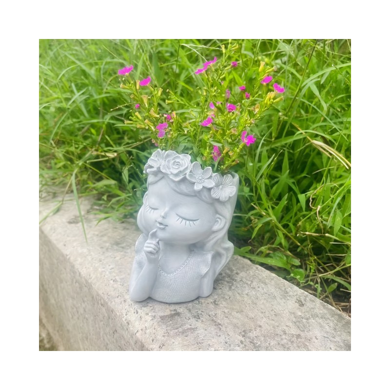 Cvetlični lonček ZASANJANA DEKLICA