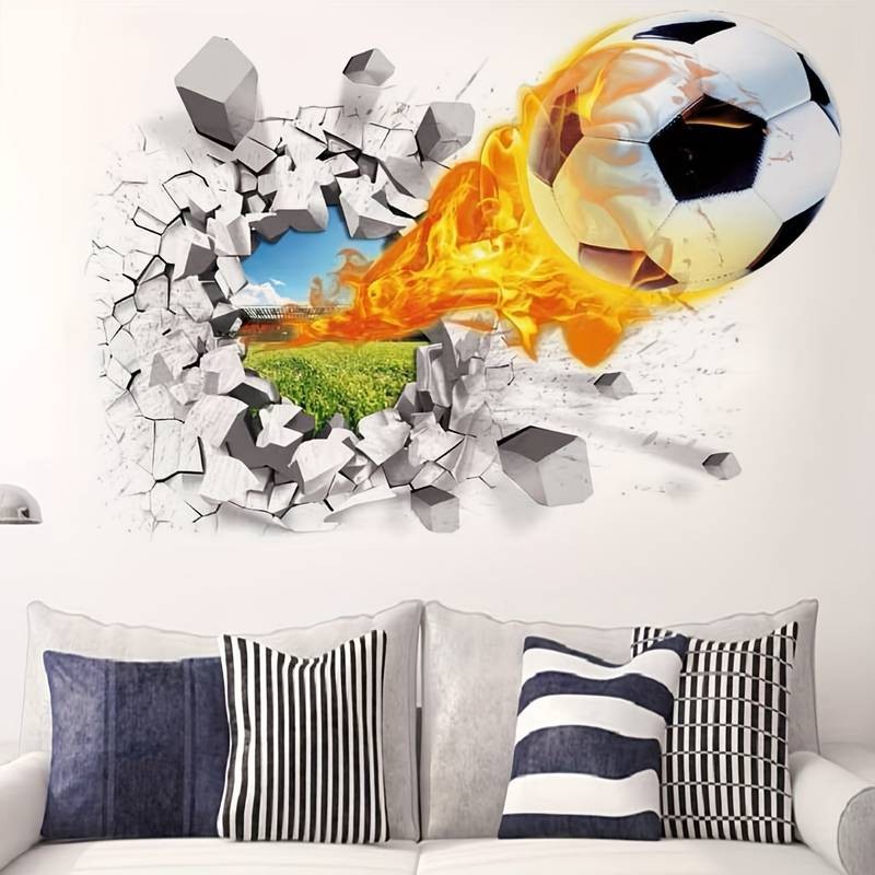 Stenska nalepka OGNJENA ŽOGA