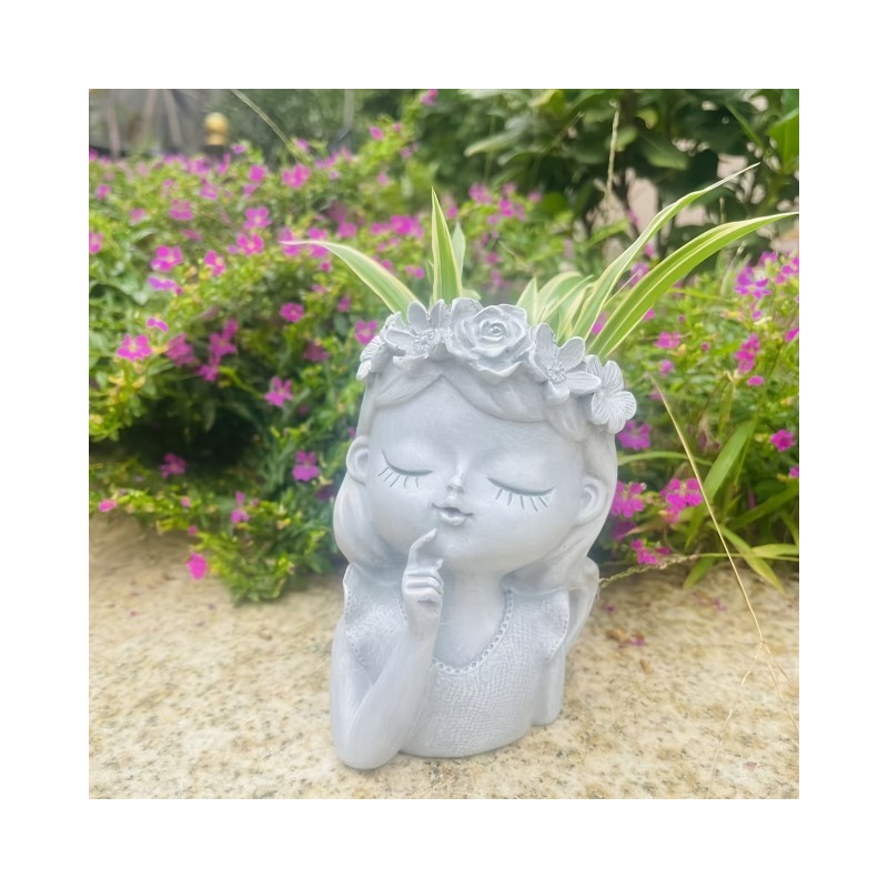 Cvetlični lonček ZASANJANA DEKLICA