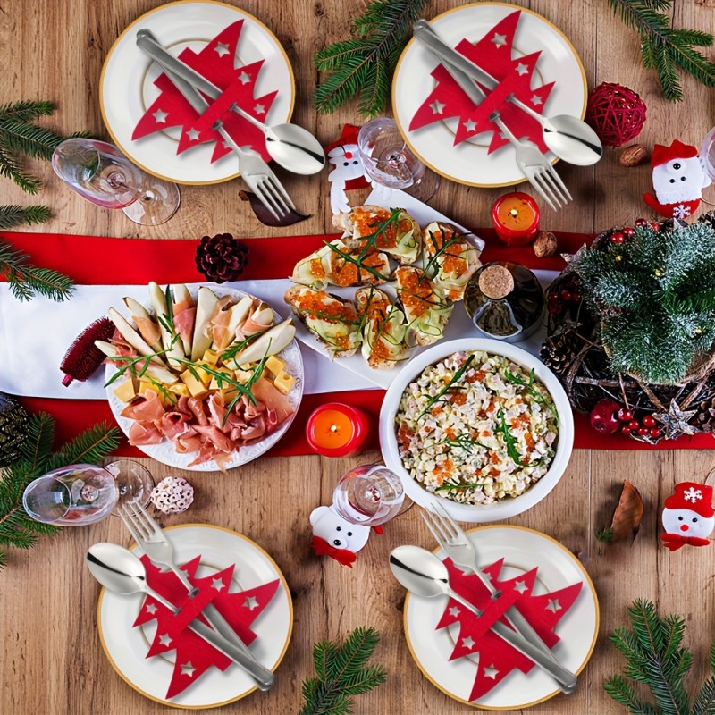 10 delni komplet smrekic iz flisa za pribor