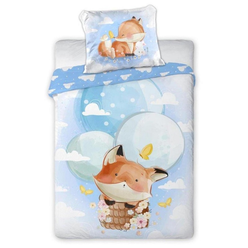 Otroška posteljnina 135X100, LISIČKA
