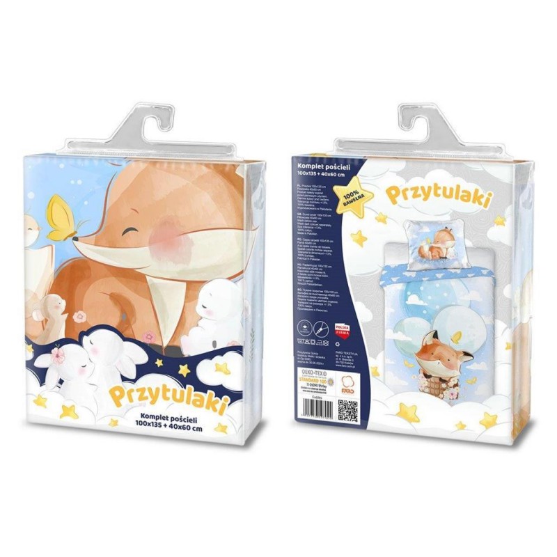 Otroška posteljnina 135X100, LISIČKA