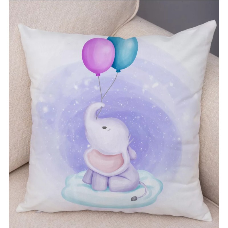 Okrasna blazina SLONČEK Z BALONI