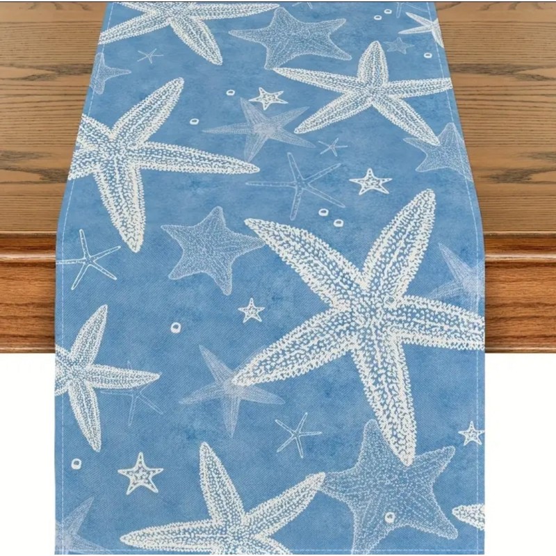 Namizni tekač 33cmX183cm, MORSKE ZVEZDICE
