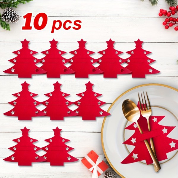 10 delni komplet smrekic iz flisa za pribor