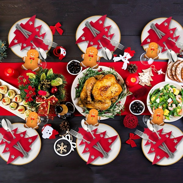 10 delni komplet smrekic iz flisa za pribor