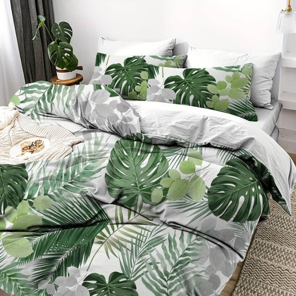 Posteljnina 200X200, TROPSKI POTISK