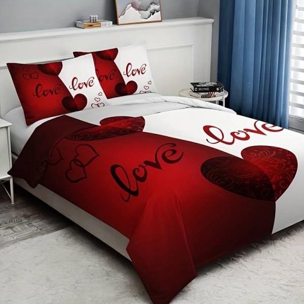 Posteljnina 200X200, LOVE 