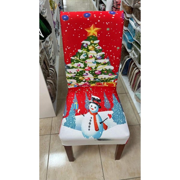 6 božičnih prevlek za stole BPS - 4