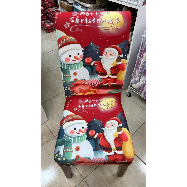 6 božičnih prevlek za stole BPS - 3