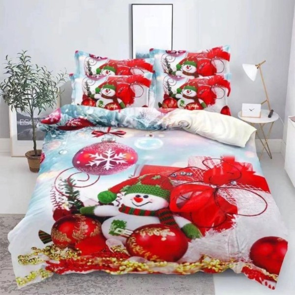 4 delna božična posteljnina 200X220 WA-4