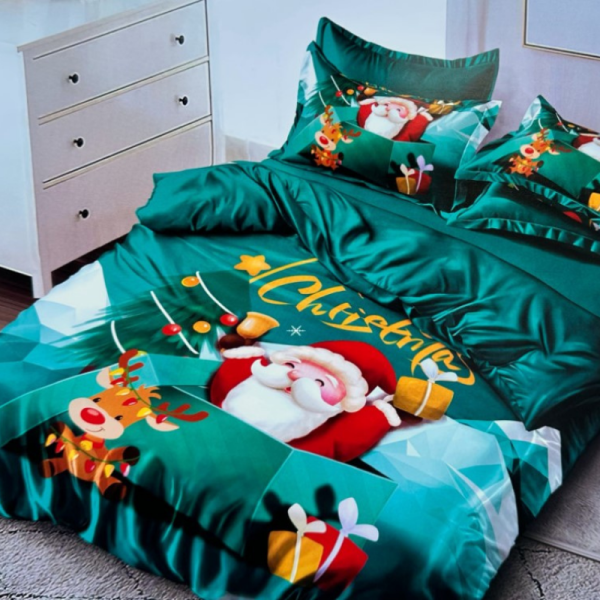 4 delna božična posteljnina 200X220 WA-6