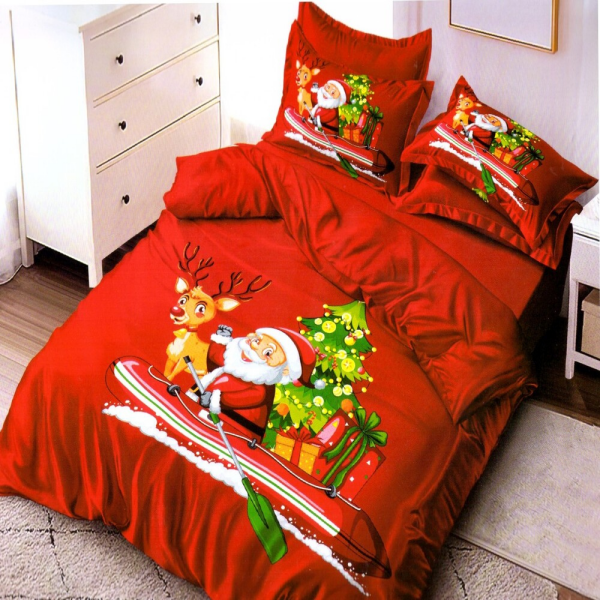 4 delna božična posteljnina 200X220 WA-25