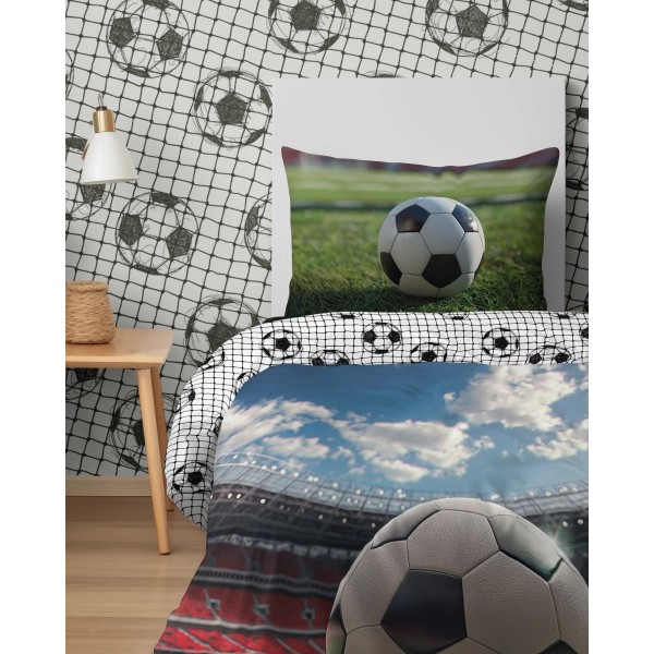 Otroška posteljnina 140X200, NOGOMET