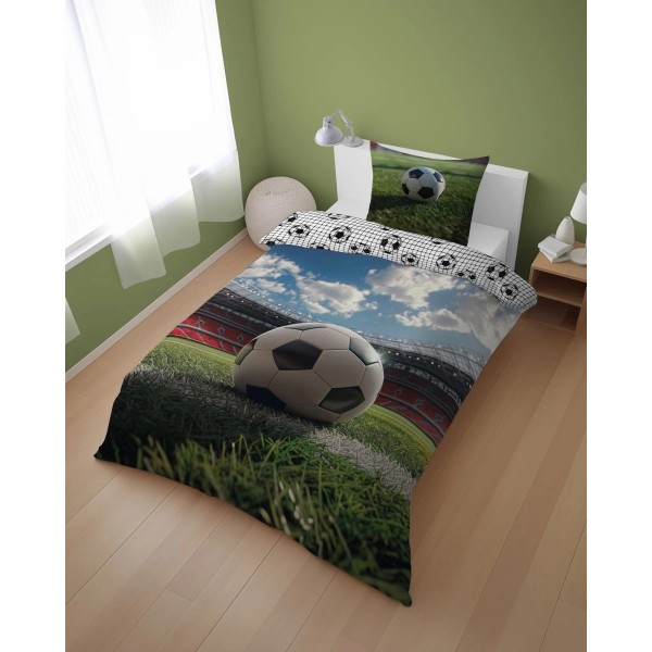 Otroška posteljnina 140X200, NOGOMET