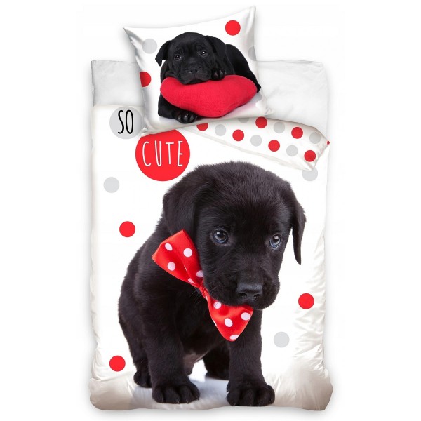 Otroška posteljnina 140X200, KUŽA S PENTLJO