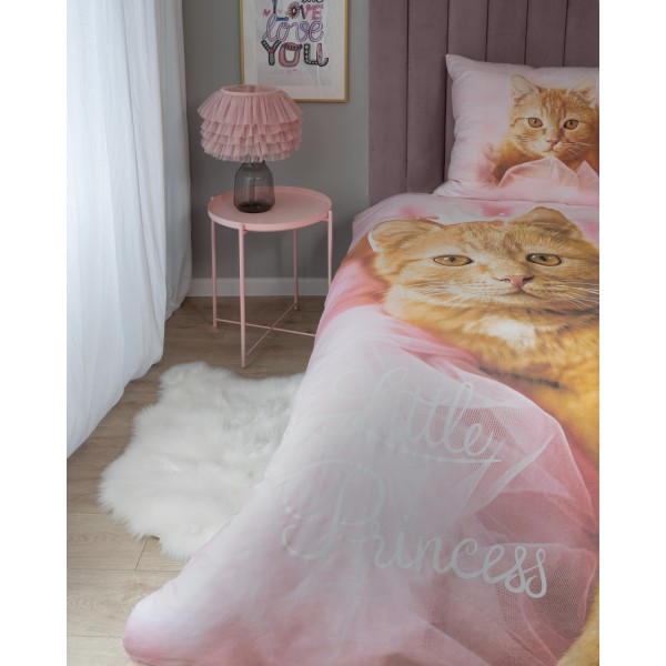 Otroška posteljnina 140X200, MUCA (sveti v temi)