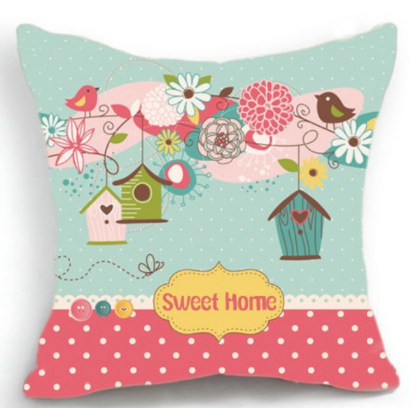 Okrasna blazina SWEET HOME,roza