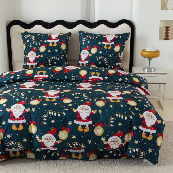 4 delna božična posteljnina 200X220 ATT-17