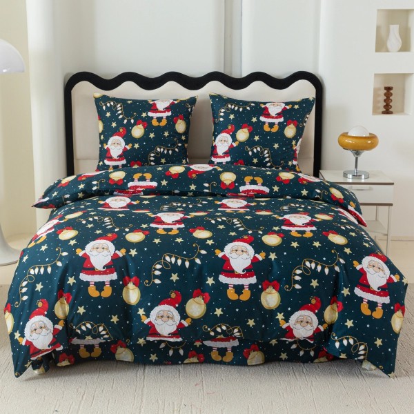 4 delna božična posteljnina 200X220 ATT-17