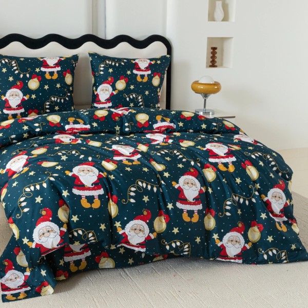 4 delna božična posteljnina 200X220 ATT-17