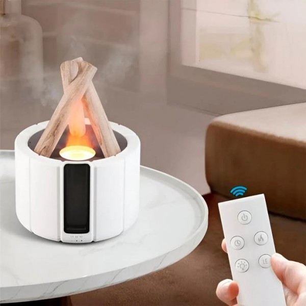 Difuzor s plamenom tabornega ognja