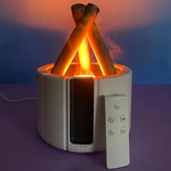 Difuzor s plamenom tabornega ognja