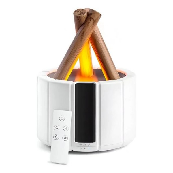 Difuzor s plamenom tabornega ognja