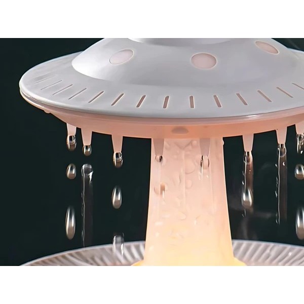 Aroma difuzor in vlažilec zraka UFO LED z daljinskim upravljalnikom 