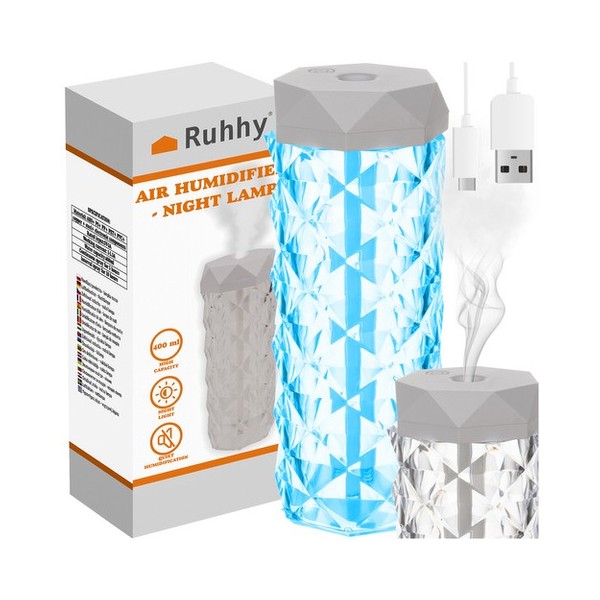 Vlažilec zraka z nočno lučko Ruhhy (400 ml)