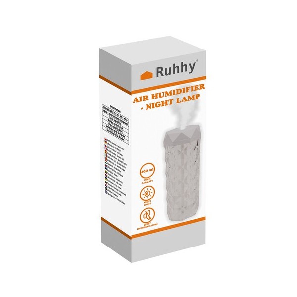 Vlažilec zraka z nočno lučko Ruhhy (400 ml)