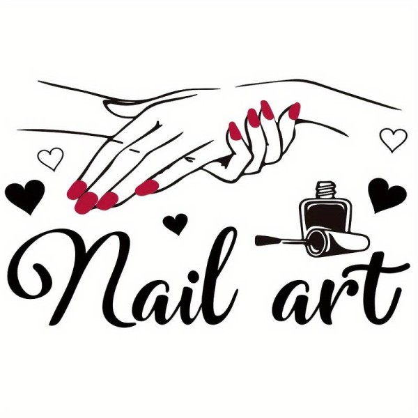 Stenska nalepka NAIL ART