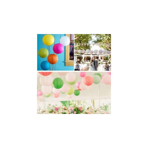 Lanterne pisane papirnate,12 kosov