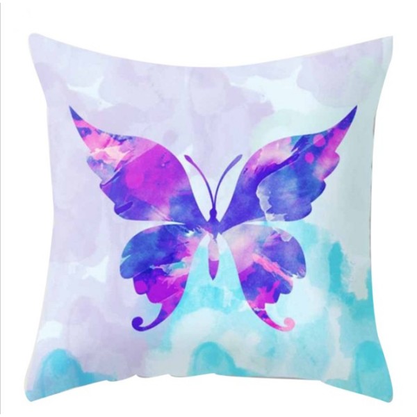 Okrasna blazina METULJ, pisana