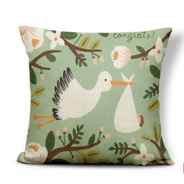 Okrasna blazina ŠTORKLJA,pisana