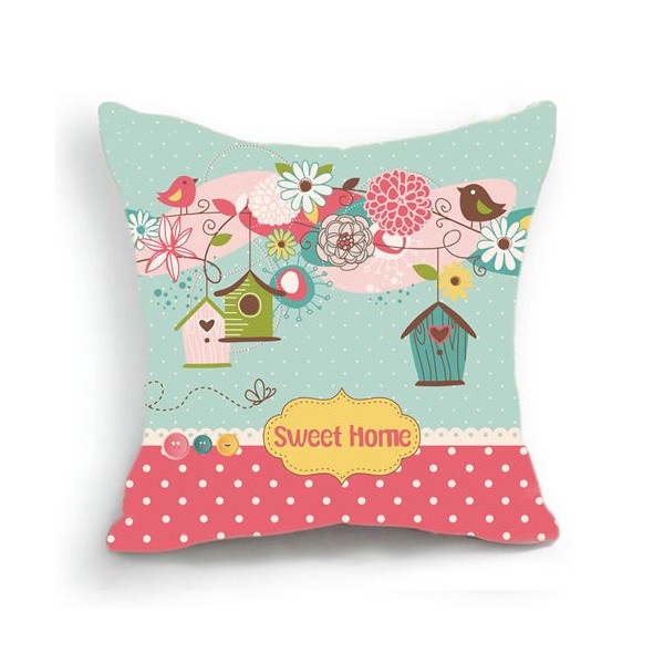 Okrasna blazina SWEET HOME,roza