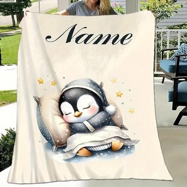 Personalizirana dekica 150x200, PINGVIN