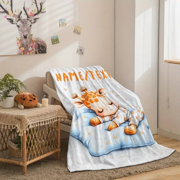 Personalizirana dekica 150x200, ŽIRAFA