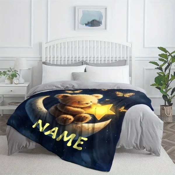 Personalizirana dekica 150x200 MEDO NA LUNI