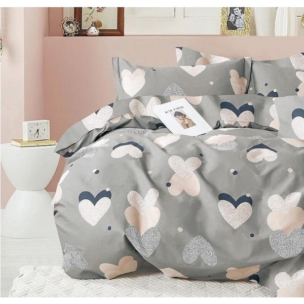 3 delna bombažna posteljnina, 160X200, 16A-246