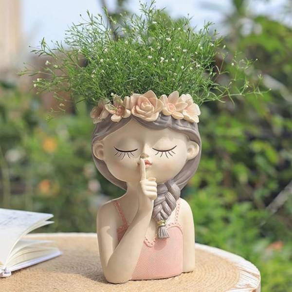 Večji vilinski cvetlični lonček