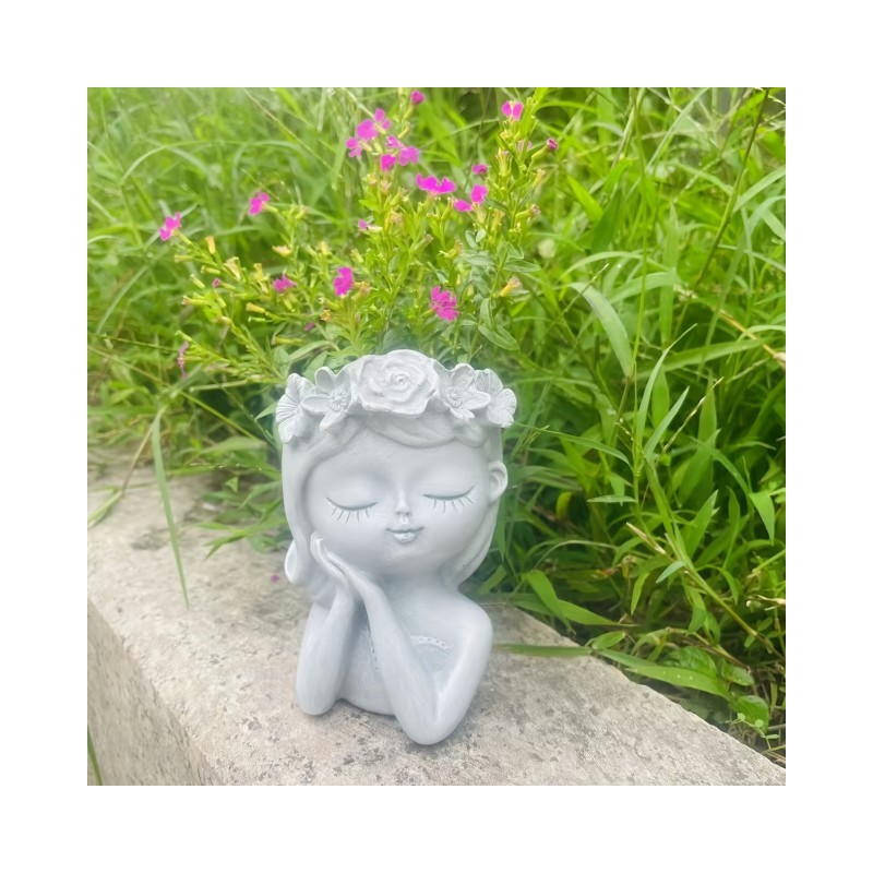 Cvetlični lonček PRIKUPNA DEKLICA