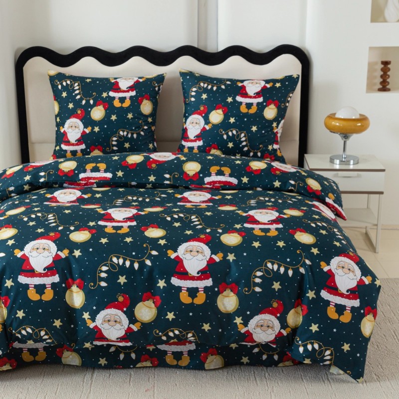 4 delna božična posteljnina 200X220 ATT-17