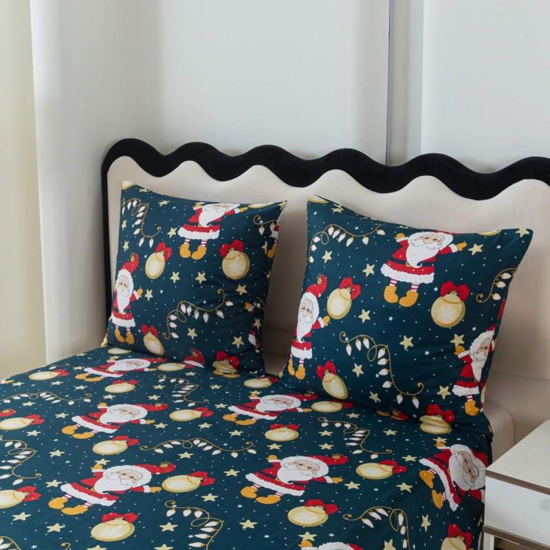 4 delna božična posteljnina 200X220 ATT-17