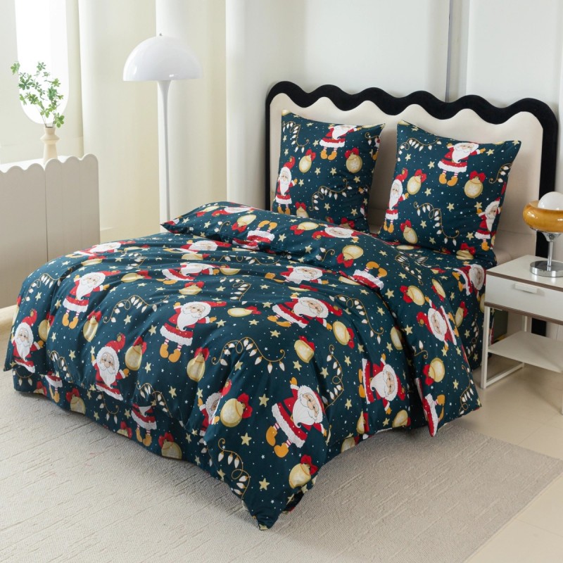 4 delna božična posteljnina 200X220 ATT-17