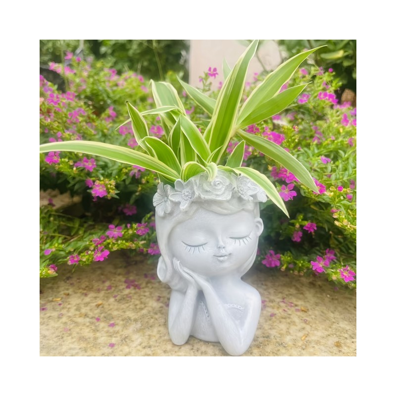 Cvetlični lonček PRIKUPNA DEKLICA