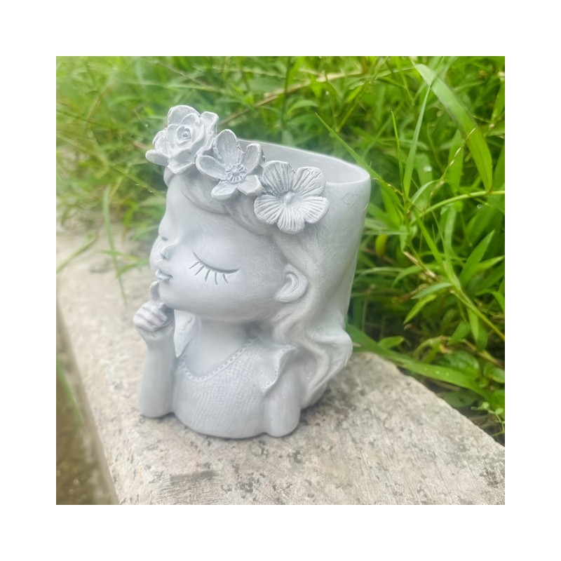 Cvetlični lonček ZASANJANA DEKLICA