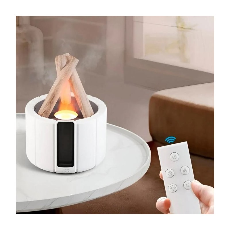 Difuzor s plamenom tabornega ognja